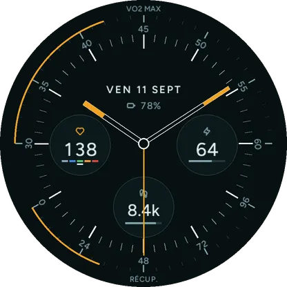 Instrument - Analog Aviation Watch Face