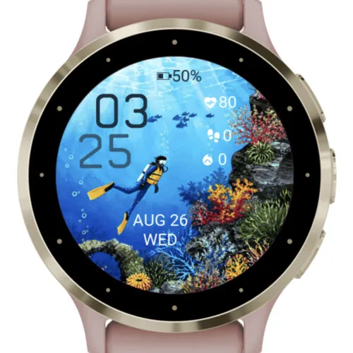 Deep Reef Diver Animated