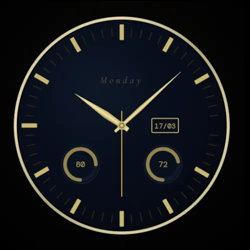 Soleil Dress Watch — Gold