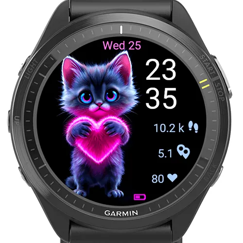 Neon Heart Paws G · Captura de ecrã 0