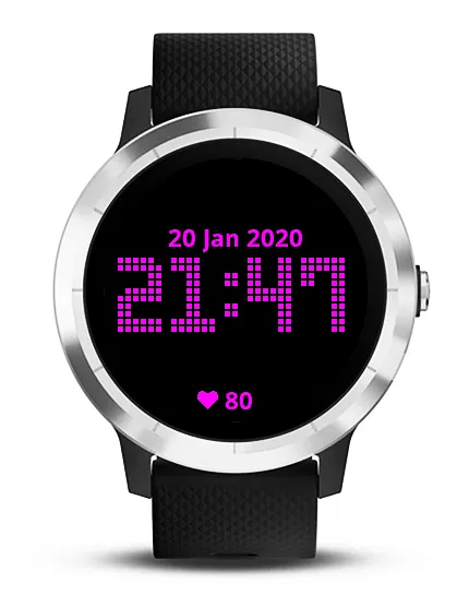 Dot Matrix Watch Face · スクリーンショット 4