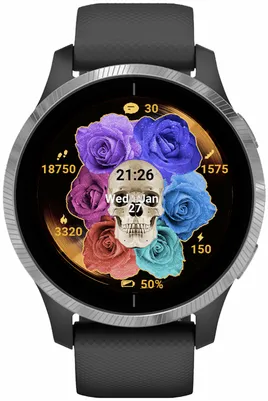 Skull with Flowers · Captura de tela 0