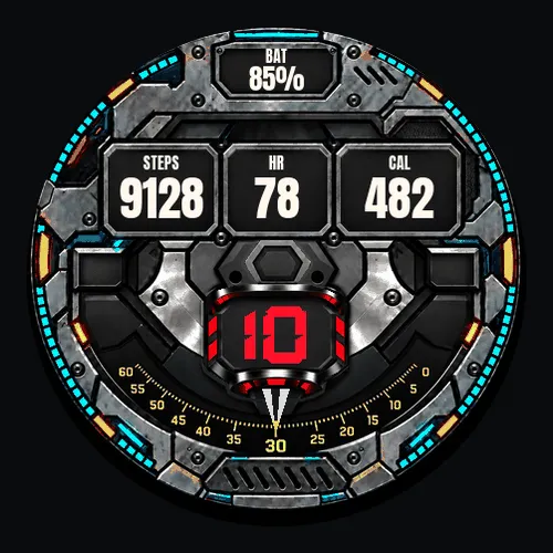 Minimal Reactor Dial