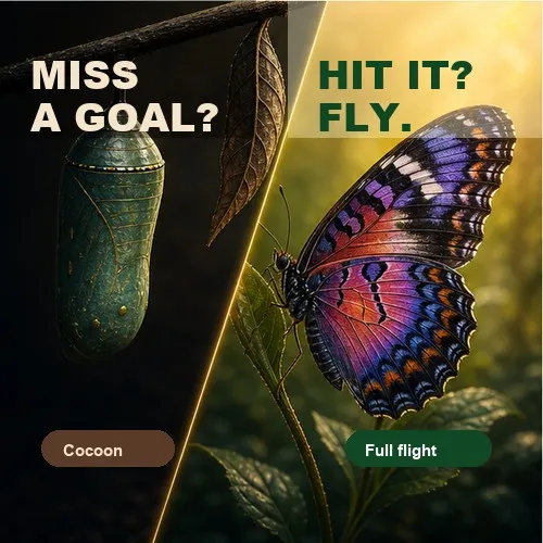 Flutterfly (Goal Based Virtual Pet Butterfly) · Στιγμιότυπο 2