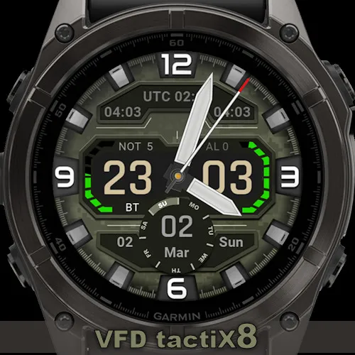 VFD tactiX8 alpha