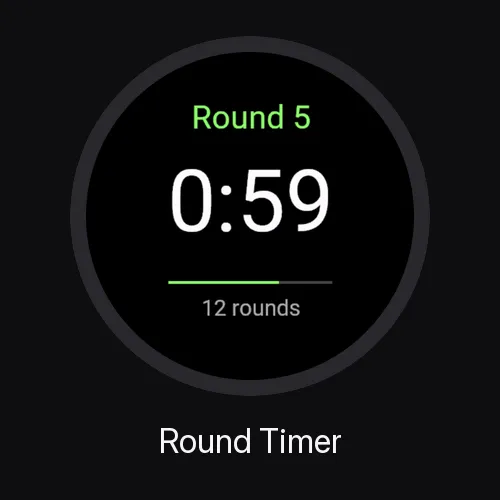 Round Timer - Boxing and Combat Rounds
