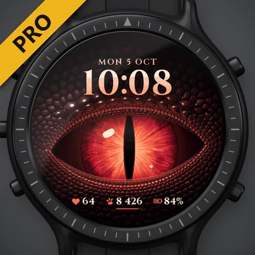 Astra Dragon Eye Pro – 动态龙眼表盘，奇幻风格