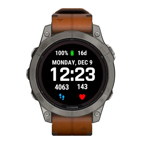 Simple Large Digital Watch Face