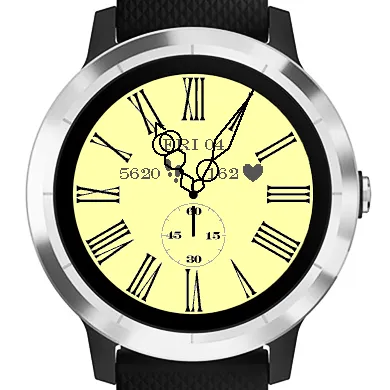 Grandfather Time Analog Clock