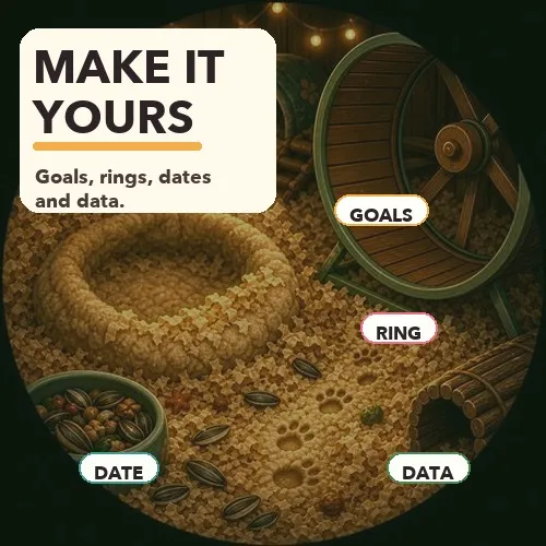 Hammy (Cute Goal Based Virtual Pet Hamster) · Tangkapan skrin 3