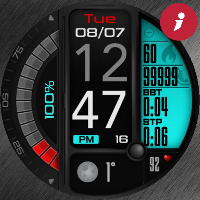 iFacer – S004 – Time / Forecast Redswap · Captura de ecrã 4