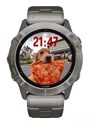The dog eating pizza · 스크린샷 1
