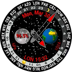 Worldtimer Planet Model 5 · 截图 2