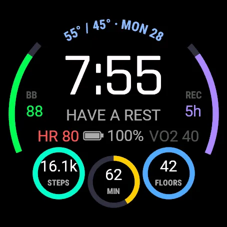 GymReady – Training Readiness Watch Face
