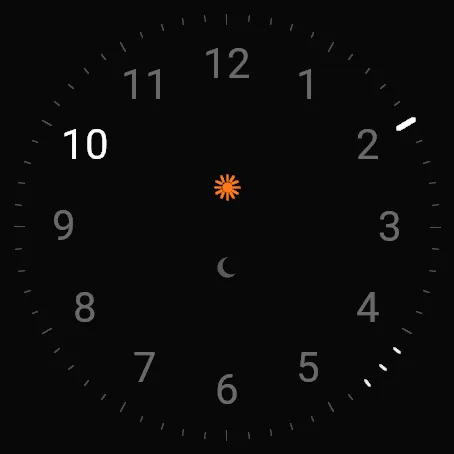 Ethereal Mango - Minimal Analog Watch Face