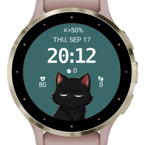 Black Cat Grumpy 2