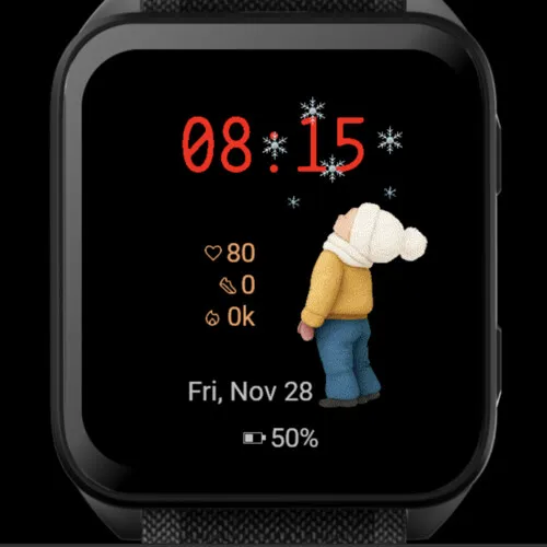 Snowfall Kid Animated · 截图 0