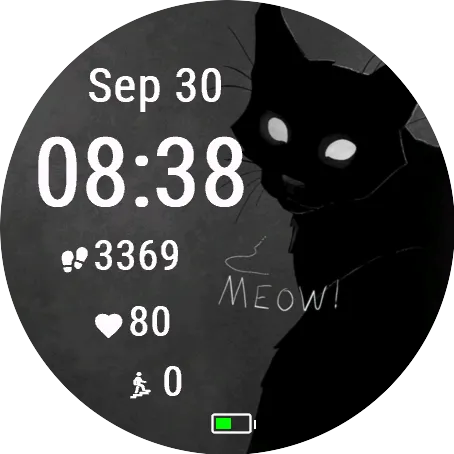 Meowing Cat