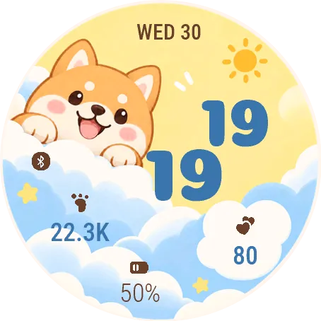 Cloud Shiba