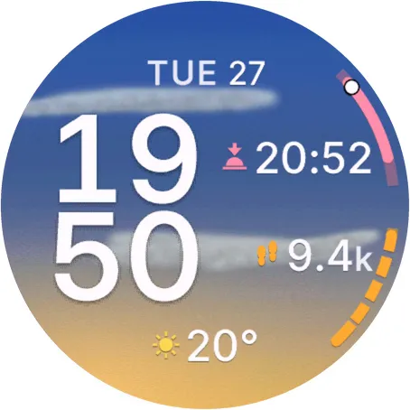 Skydial：随天气实时变化的天空・天气预报 · 截图 2
