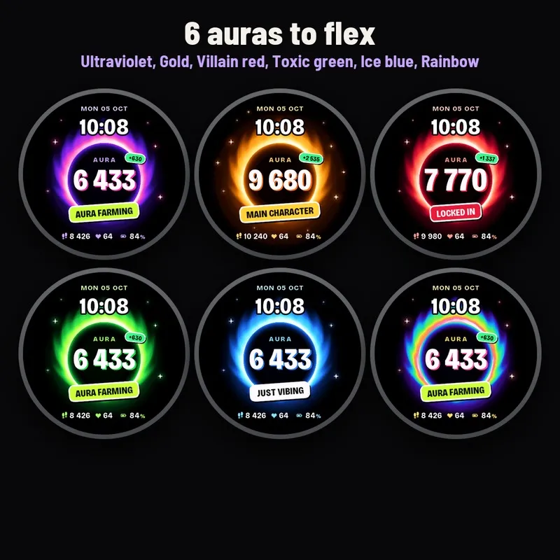 Astra Vibe Check Pro – 动态光环积分表盘 · 截图 2