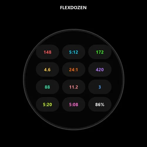FlexDozen - 12-Slot Data Field