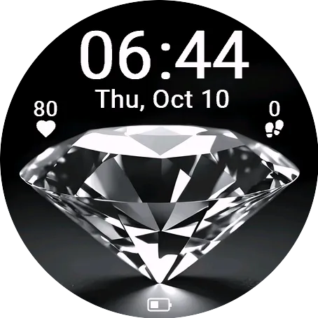 Shining diamond