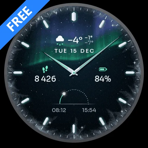 Astra Frost Free – 北极光表盘