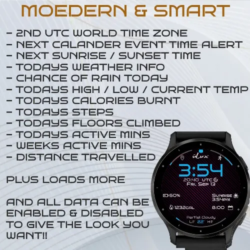 WWT Modern Lux with UTC & Colour Themes FREE Edt · Zaslonska slika 2