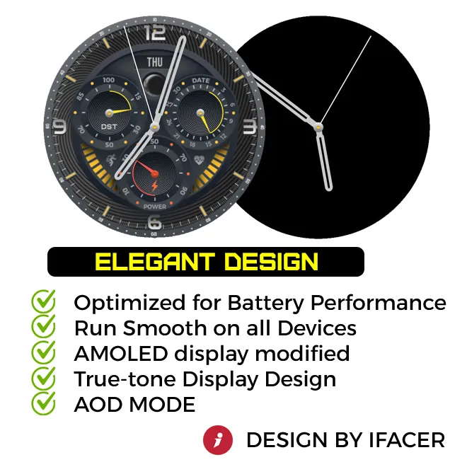 iFacer – Noble Graphite · Képernyőkép 1