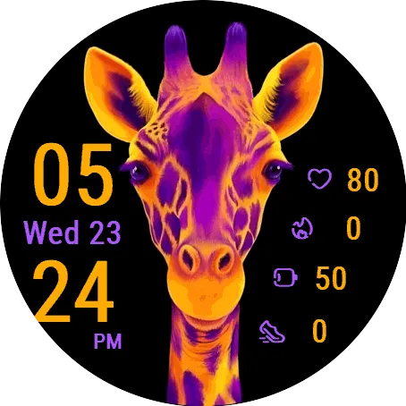 Violet Giraffe