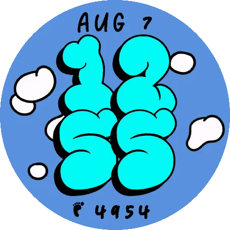 Graffiti Watch Face · 截图 0