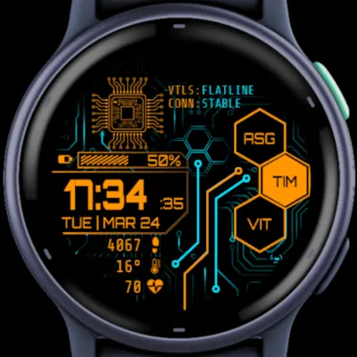 Ghost Frequency Watch Face