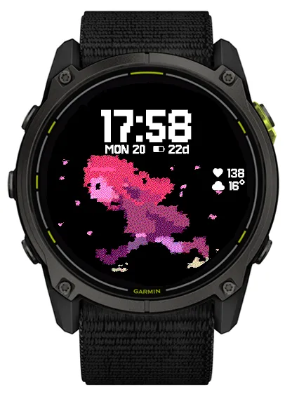 Pixel Running Girl · Snímek obrazovky 3