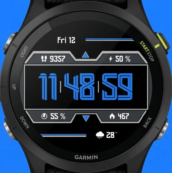 MnM INFINITY ELECTRIC BLUE "AMOLED"
