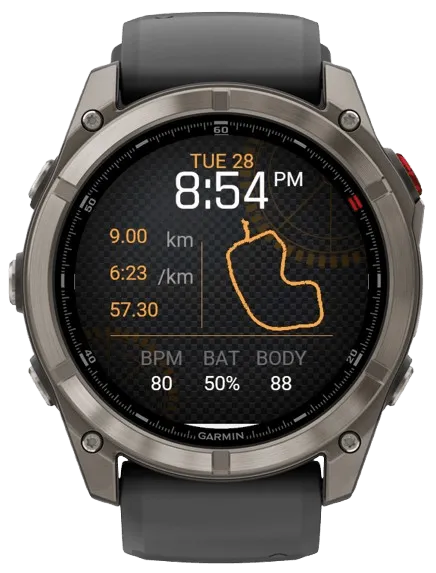 Premium Route Silhouette Watch Face · スクリーンショット 0