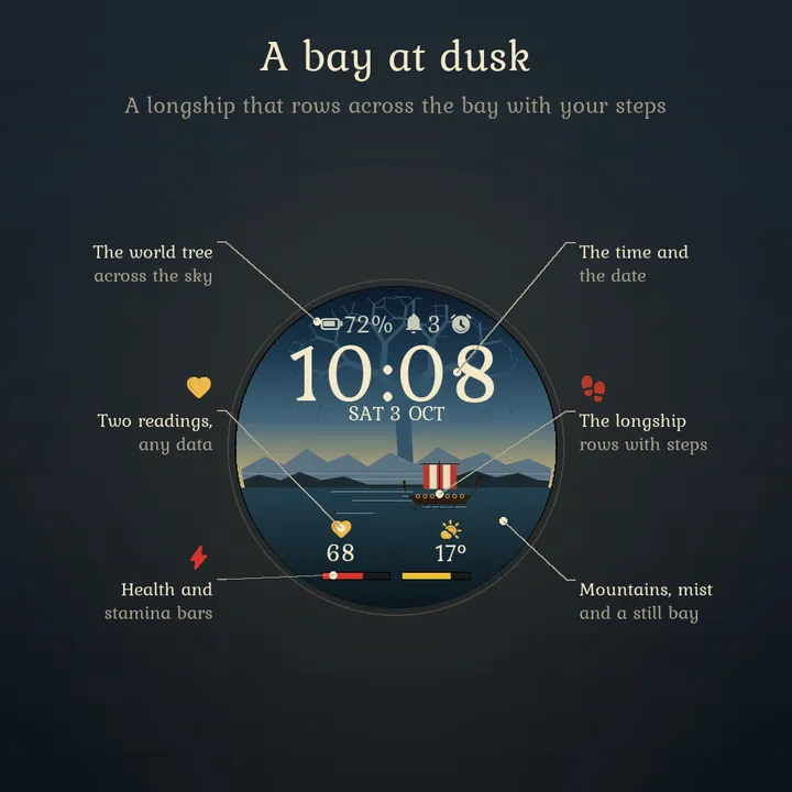 Vik – Norse Bay at Dusk · スクリーンショット 1