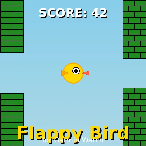 Flappy Bird - Classic Arcade Fun on Your Garmin