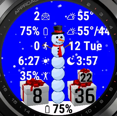 Christmas Snowman · Skjermbilde 2