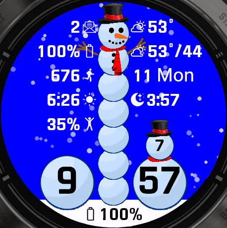Christmas Snowman · Skjermbilde 3