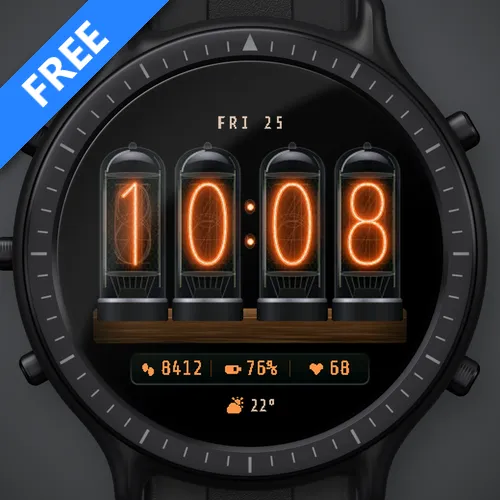 Astra Nixie Free – 辉光管时钟表盘