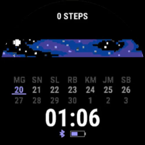 Deep Space — Two-Week Calendar