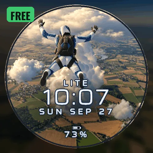 Freefall Lite – Free Skydive Watch Face