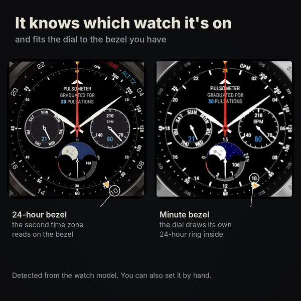 True Chronograph Pulse · Tangkapan layar 1