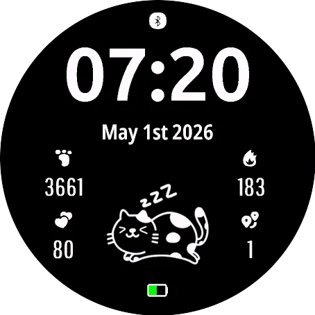 Sleeping cat