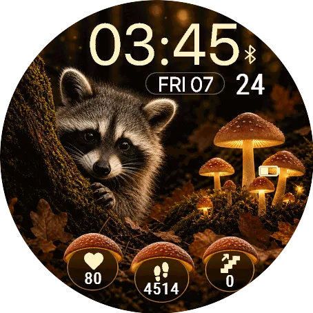 Mushroom Raccoon · G