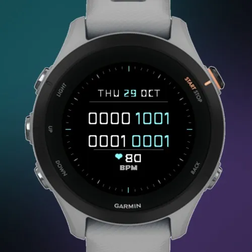 Binary – Binary Clock Watch Face · Képernyőkép 4