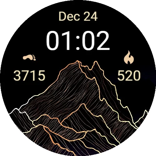 Christmas mountain 2