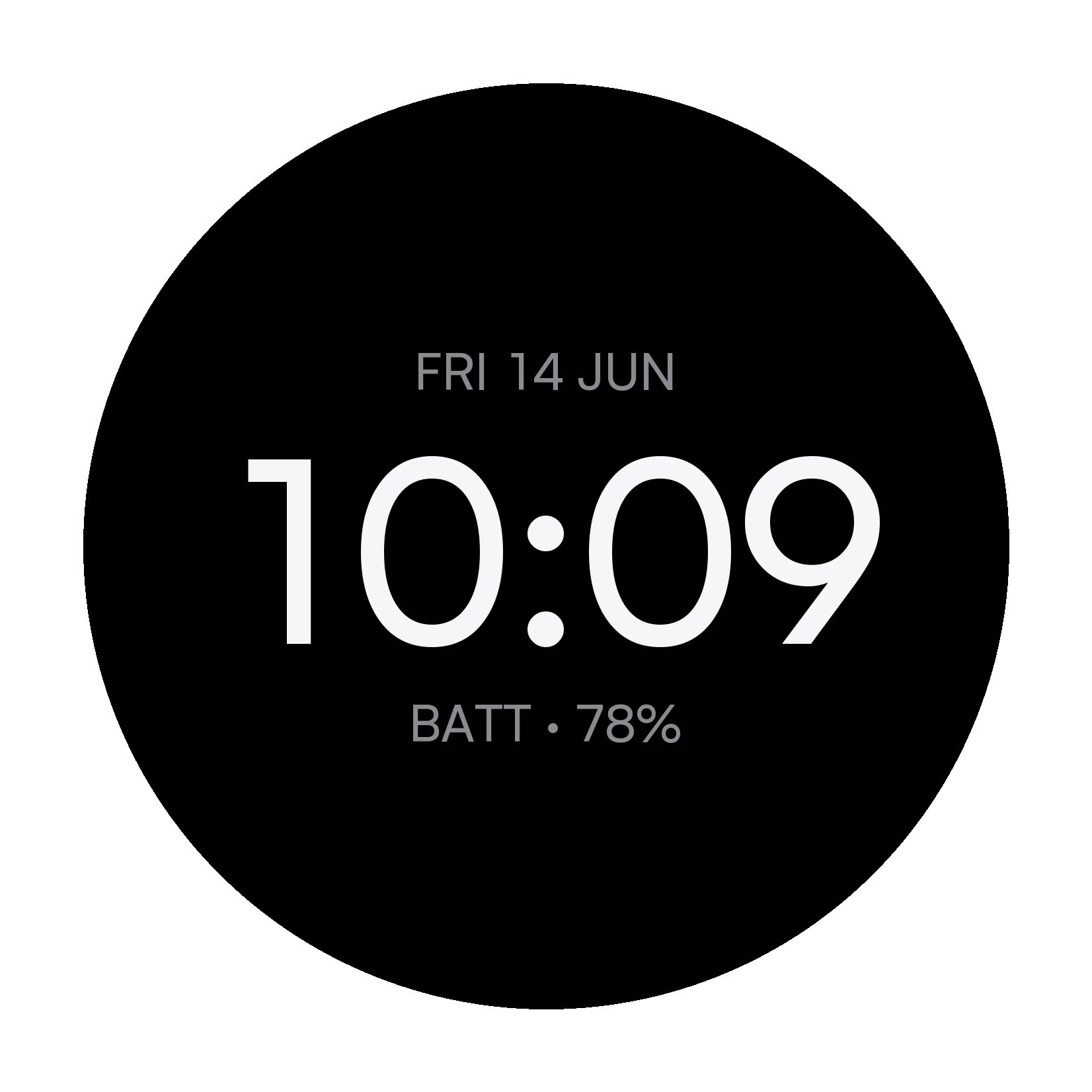 Tessera – Minimalist Watch Face