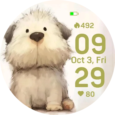 Fluffy Pup